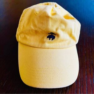 BROOKS BROTHERS youth Yellow Baseball Cap with Logo